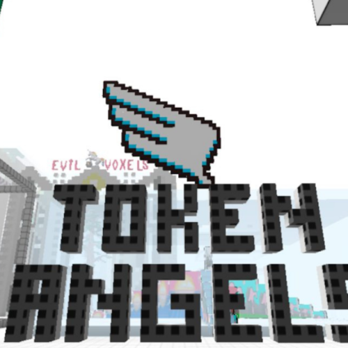 Token Angels on cryptovoxel.com