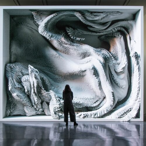 "Melting Memories" by Refik Anadol