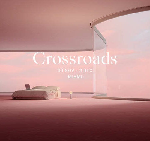 The poster of the exhibition "Crossroads"
from aorist.art