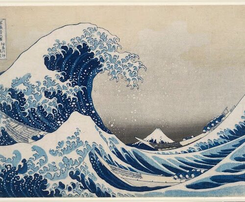 "Under the Wave off Kanagawa ('The Great Wave'), from the series Thirty-six Views of Mt. Fuji"