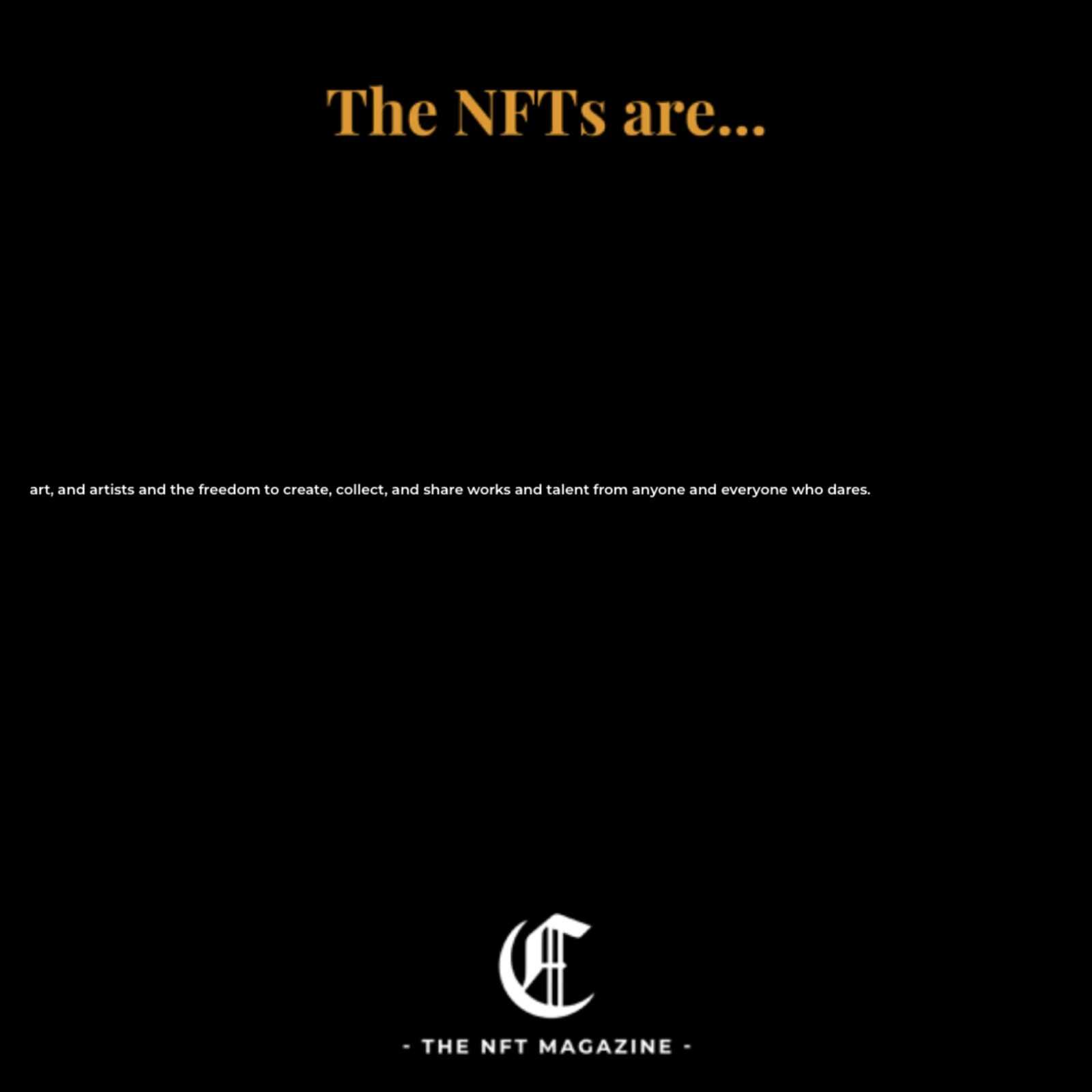 art, and artists and the freedom to create, collect, and share works and talent from...